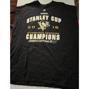 Men's Pittsburgh Penguins NHL Majestic T-Shirt - 2XL‎